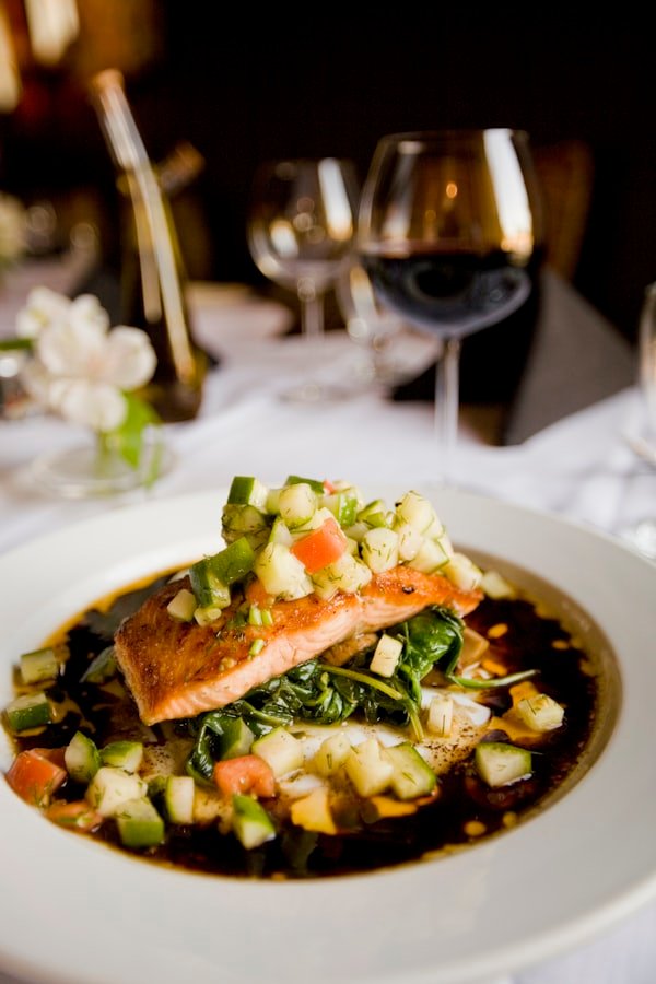 Grilled Salmon Bowl